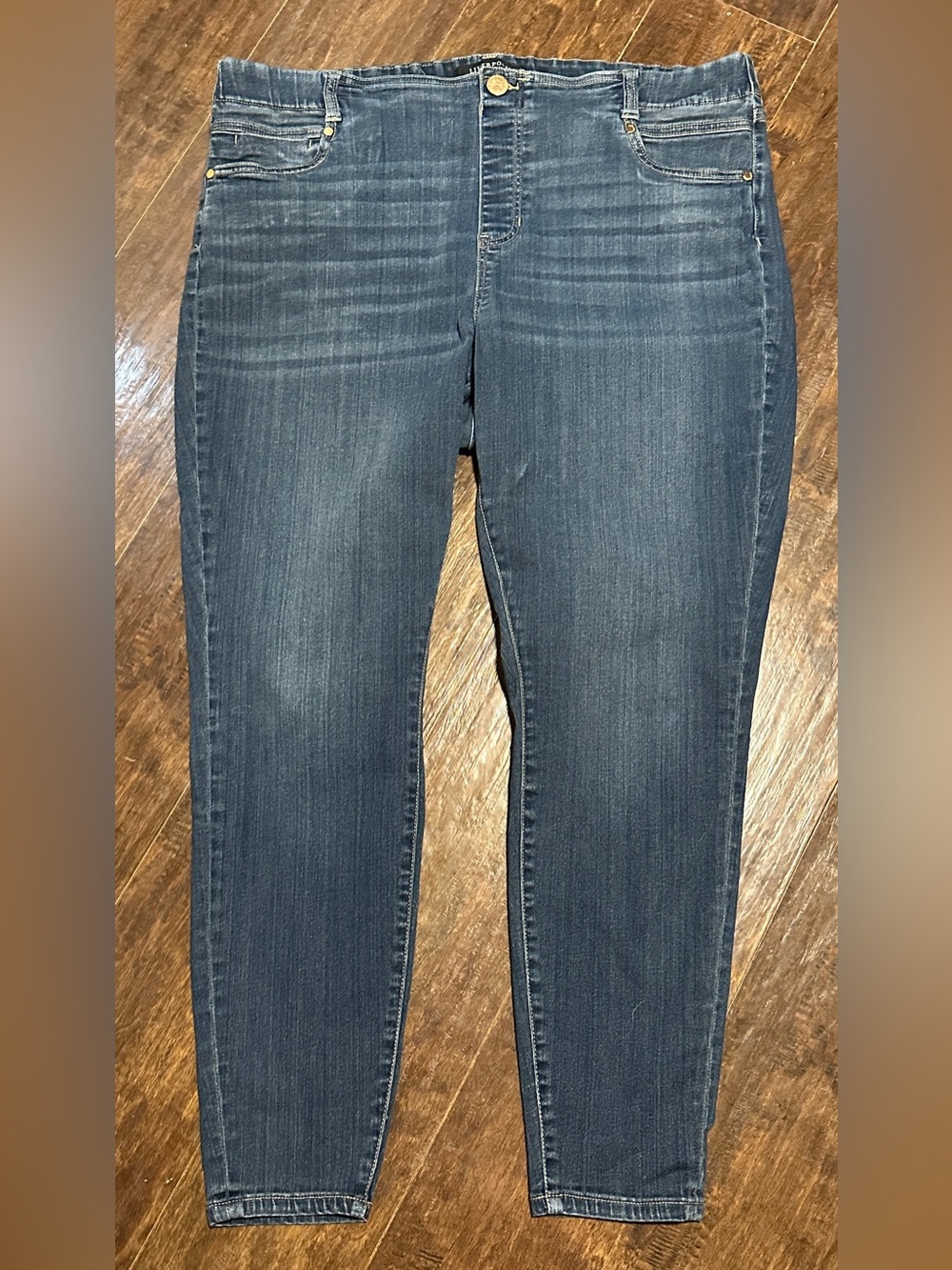 Liverpool Denim Blue Ankle Jeans 22W